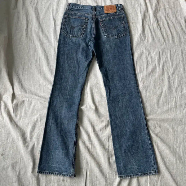 [BUNJANG] Levi's 00s Blue Washing 517 78 (31) Vintage Bootcut Jeans / 리바이스 00s 블루워싱 517 78(31)