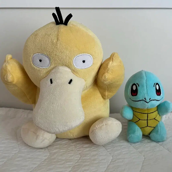 [BUNJANG] Pokemon Psyduck & Squirtle Plush Set / 포켓몬스터 고라파덕 꼬부기 인형 세트