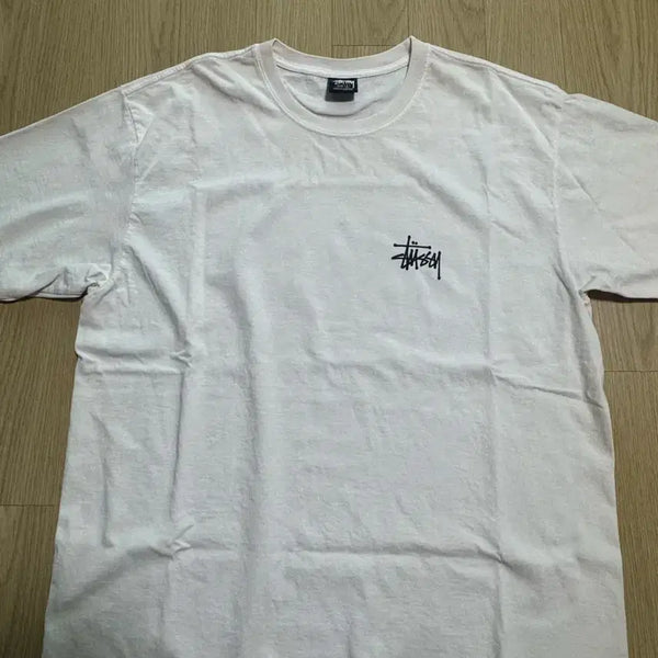 [BUNJANG] Stussy Basic Pigment Dyed T-Shirt Natural / 스투시 베이직티셔츠