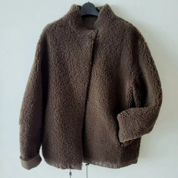[BUNJANG] Real Sheepskin Shearling Reversible Jacket / 양가죽 양털 리버시블 리얼무스탕 66