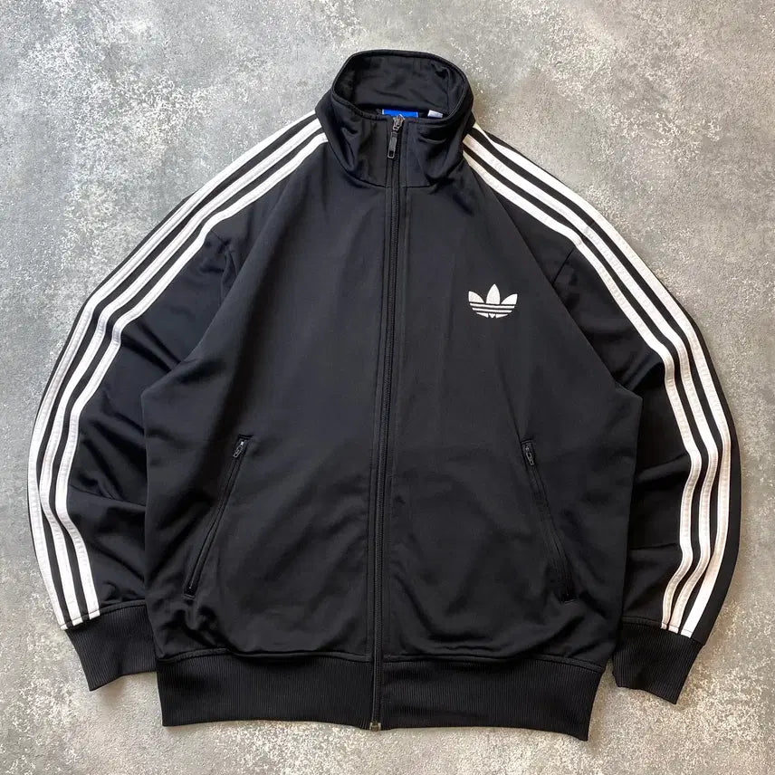 [BUNJANG] Adidas Original Fire Bird Jersey Black / [110] Adidas 아디다스 오리지널 블랙 파이어버드 져지
