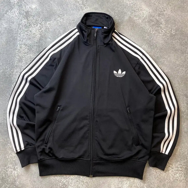 [BUNJANG] Adidas Original Fire Bird Jersey Black / [110] Adidas 아디다스 오리지널 블랙 파이어버드 져지