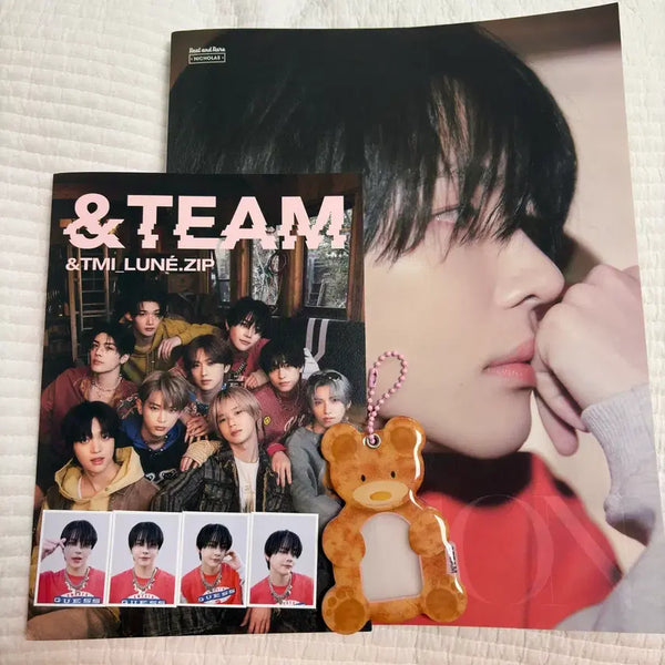 [BUNJANG] ENHYPEN Nicholas Dicon Magazine Vol. 14 Version B Full Set / 앤팀 니콜라스 디아이콘 B버전 잡지 화보 양도 판매 (포카 X)