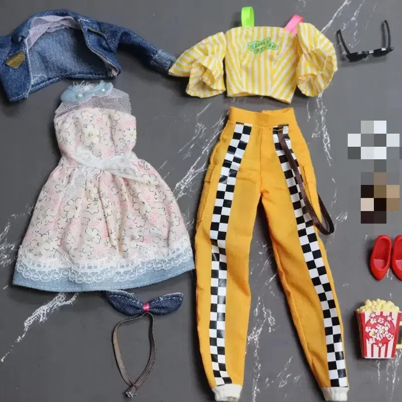 [BUNJANG] Mimi Doll Default Outfit Set / 미미인형 디폴 옷 의상