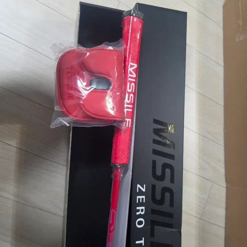 [BUNJANG] MySiel Zero Torque Golf Putter Red / 미사일 제로 토크 골프 퍼터 레드
