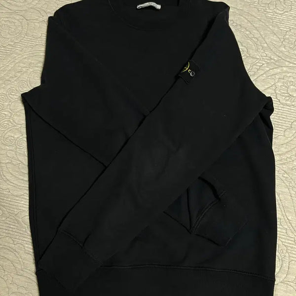 [BUNJANG] Stone Island Sweatshirt Black / [L]스톤아일랜드 맨투맨