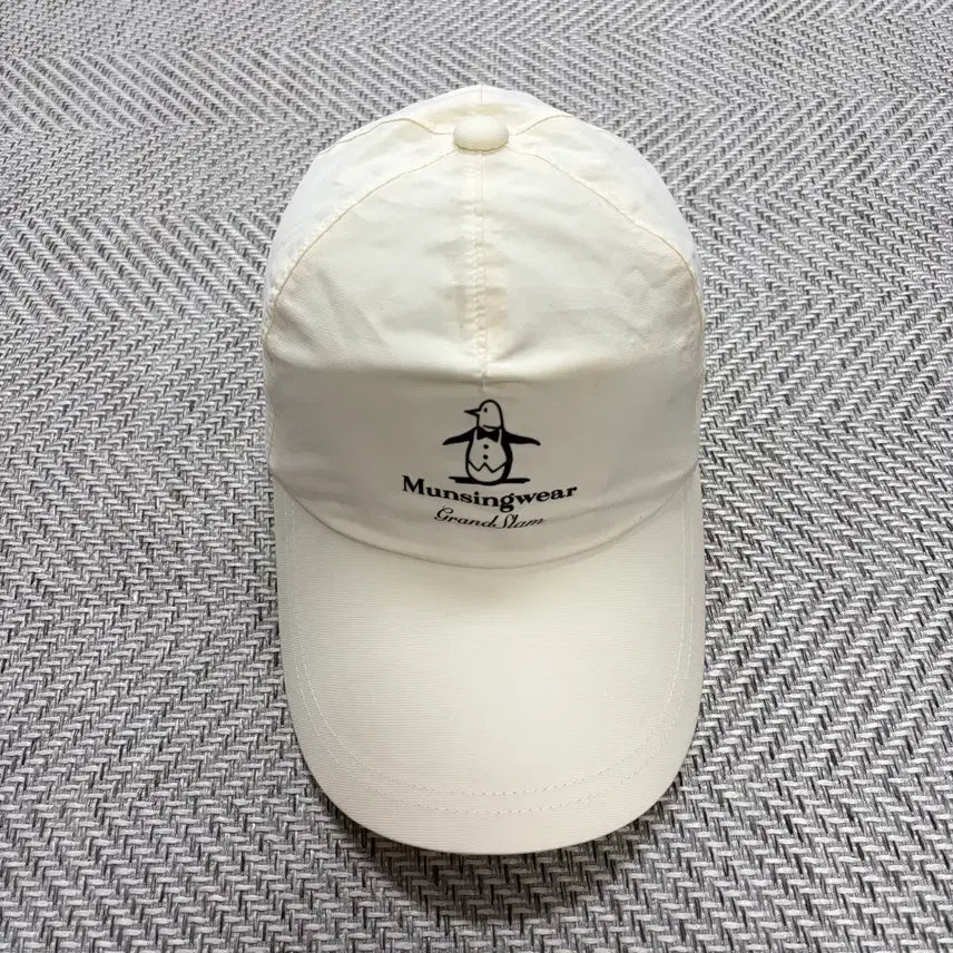 [BUNJANG] Munsingwear Woven Ball Cap Vanilla / (F)먼싱웨어 우븐 볼캡 바닐라