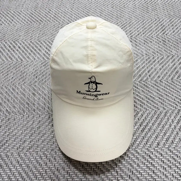 [BUNJANG] Munsingwear Woven Ball Cap Vanilla / (F)먼싱웨어 우븐 볼캡 바닐라