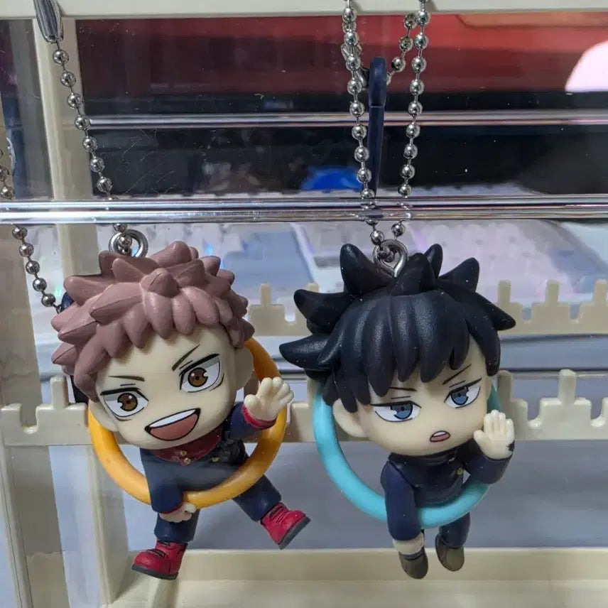 [BUNJANG] Jujutsu Kaisen Konnichiwa Gacha Itadori Yuji & Fushiguro Megumi Acrylic Stand Set / 주술회전 곤니치와 가챠 이타도리 유지 후시구로 메구미