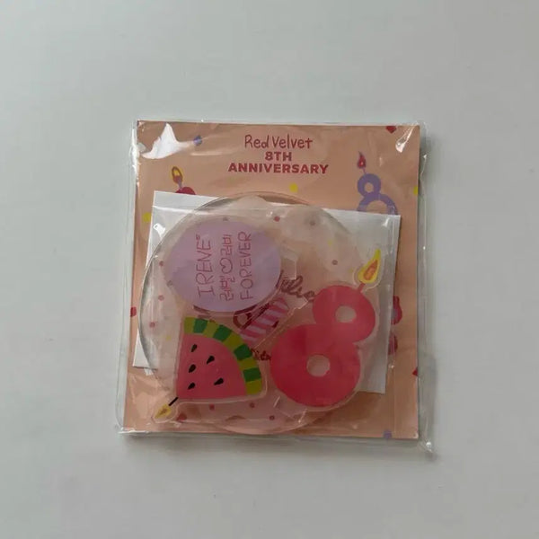 [BUNJANG] Red Velvet Irene 8th Anniversary MD Acrylic Stand Photocard / 레드벨벳 아이린 8주년 엠디 아크릴 스탠드 포카