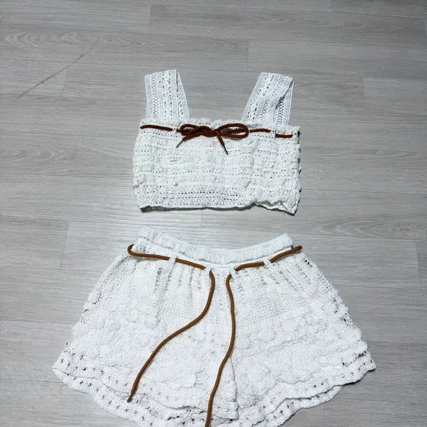 [BUNJANG] Lace Beachwear Cover-up / 레이스 비치웨어