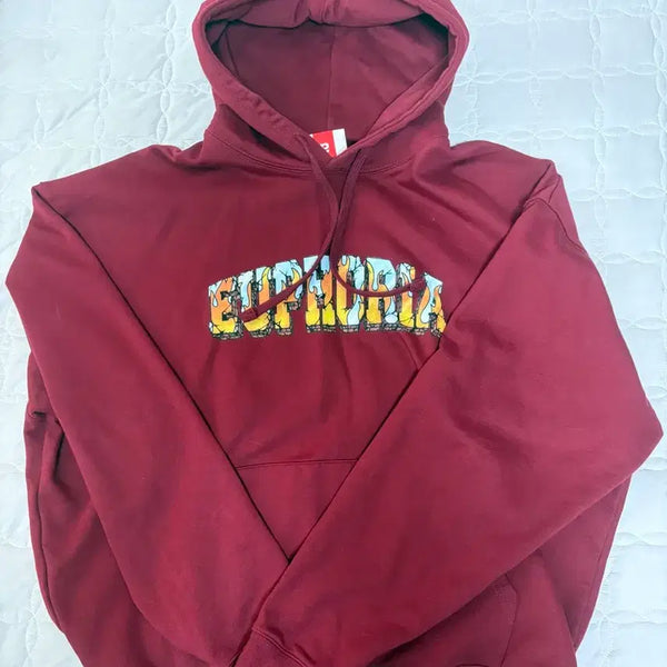 [BUNJANG] Extraordinary Burgundy Hoodie / 엑스트라오디너리 버건디 후디