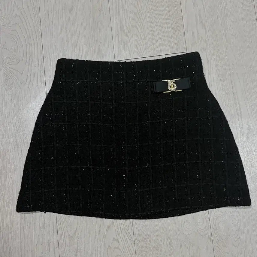 [BUNJANG] Pearl Tweed Skirt / 수입의류 펄트위드 스커트