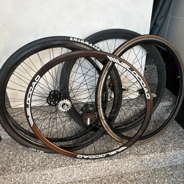 [BUNJANG] Velocidad Wheelset Bundle (2+1 Rear, Novatec Front, Road Front) / 휠셋 일괄판매 (벨로시닷 휠셋2+1리어+노바텍+로드 프론트)