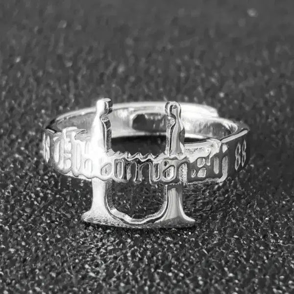[BUNJANG] GD Woven Ring Free Size / 지디 위버맨쉬 반지 최저가 팝니다!