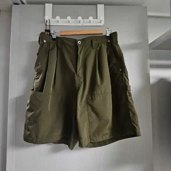 [BUNJANG] Moif Work Shorts Olive Green Size 3 / 모이프 쇼츠 3사이즈 올리브 그린