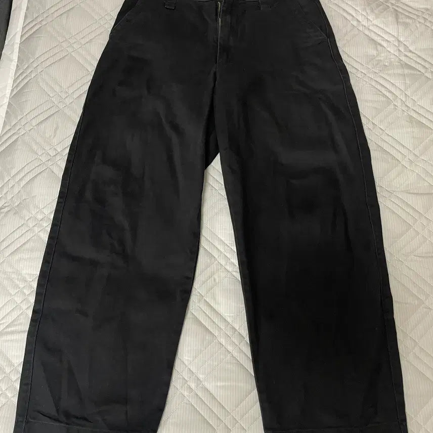 [BUNJANG] Wide Chino Pants Black Size 79 / 와이드치노팬츠 79 블랙