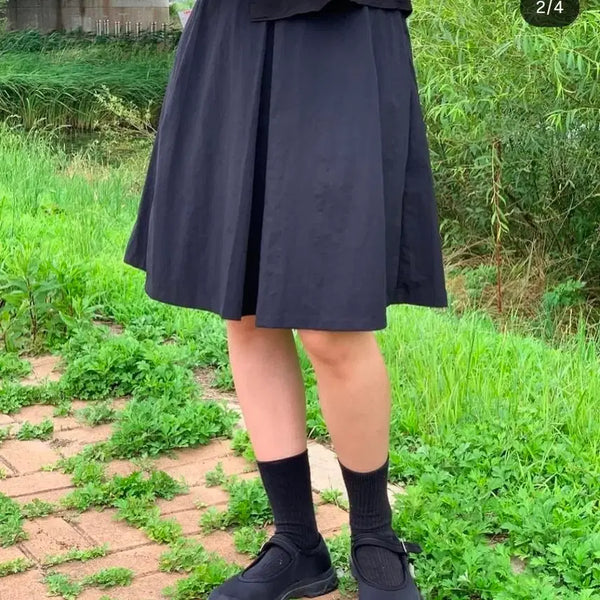 [BUNJANG] Shopst Salt Nylon Skirt / 지그재그 샵솔트 나일론 스커트