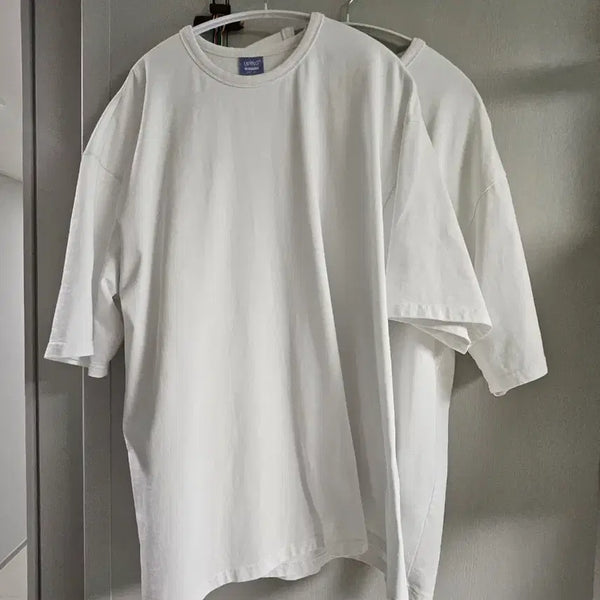 [BUNJANG] Uping Black Label Box Fit T-Shirt Set - XL / 유핑 반팔 블랙라벨 박스핏 XL 두장 세트
