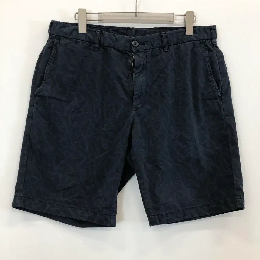 [BUNJANG] Uniqlo Garment Camo Pattern Shorts Size L (33-34) / 유니클로 카모패턴 쇼츠 33-34
