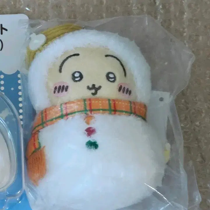 [BUNJANG] Chiikawa Animaid Kuji Usagi Snowman Plush / 치이카와 애니마이 쿠지 눈사람 우사기