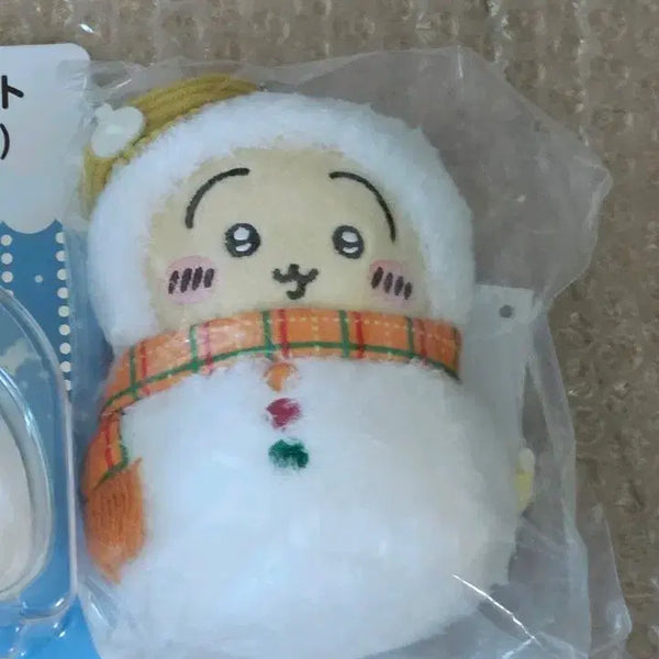 [BUNJANG] Chiikawa Animaid Kuji Usagi Snowman Plush / 치이카와 애니마이 쿠지 눈사람 우사기