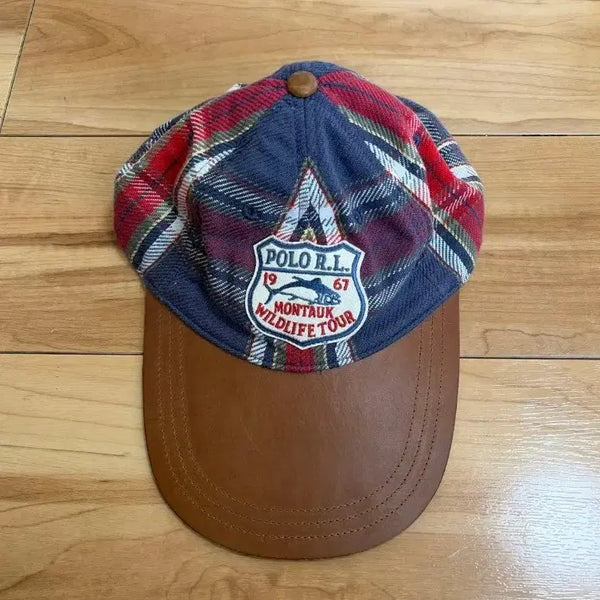 [BUNJANG] Checkered Pattern Ball Cap / 체크 캡 모자