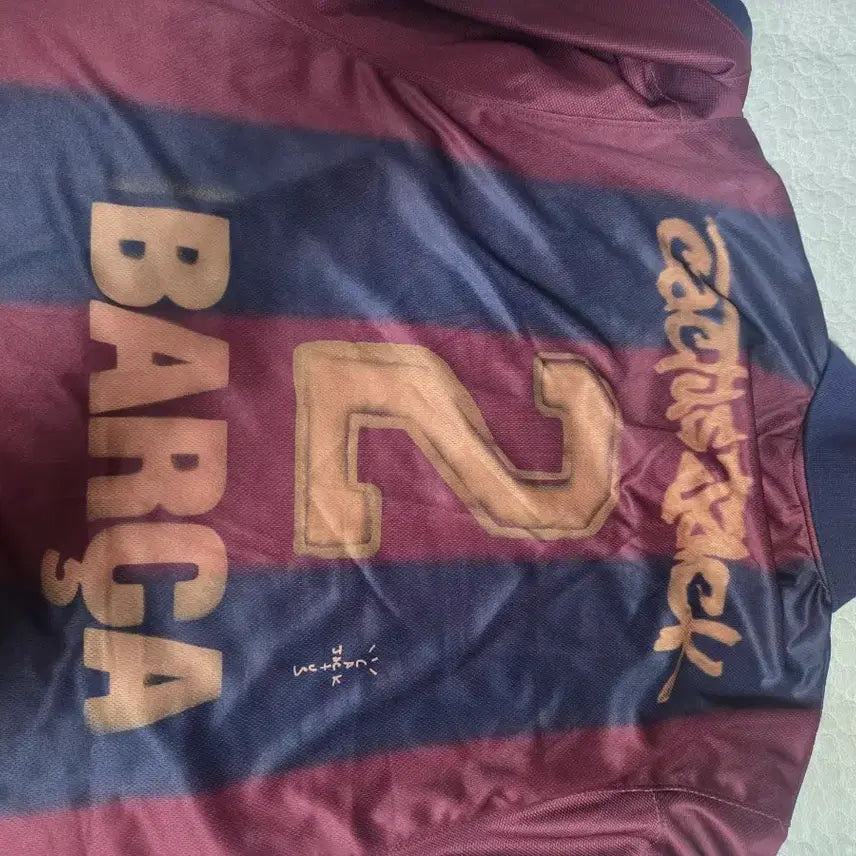 [BUNJANG] Travis Scott x Barcelona Collaboration Jersey XL / 트래비스 스캇 &바르셀로나 콜라보 져지