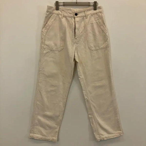 [BUNJANG] Uniform Bridge Regular Fit Cream Denim Jeans 30-31 Inch / 유니폼브릿지 레귤러 크림진 30 인치