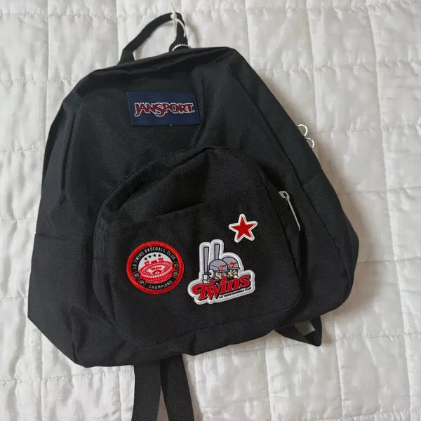 [BUNJANG] Jansport LG Twins Heartpoint Backpack / 엘지트윈스 잔스포츠 하트파인트 백팩 새제품