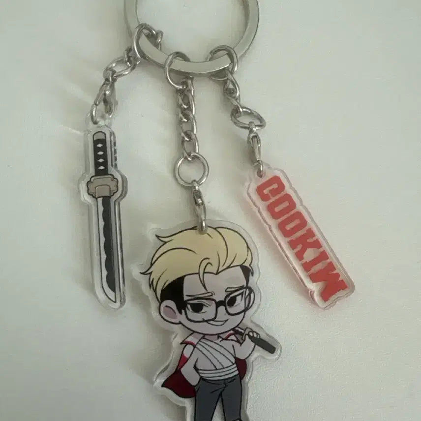 [BUNJANG] Lookism Kim Jun-gu Acrylic Keyring / 외모지상주의 외지주 김준구 아크릴 키링