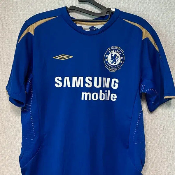 [BUNJANG] Chelsea 2005-2006 Centennial Home Jersey (Boys L/Adult S) / [해외 LB] 첼시 05-06 100주년 홈
