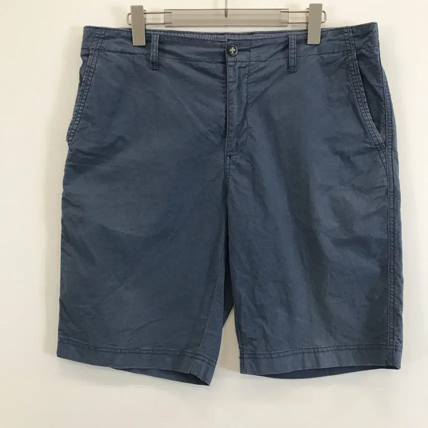 [BUNJANG] Henry Cotton Garment Dyed Linen Chino Shorts Size 36 / 헨리코튼 가먼트다잉 린넨 치노반바지 [36]