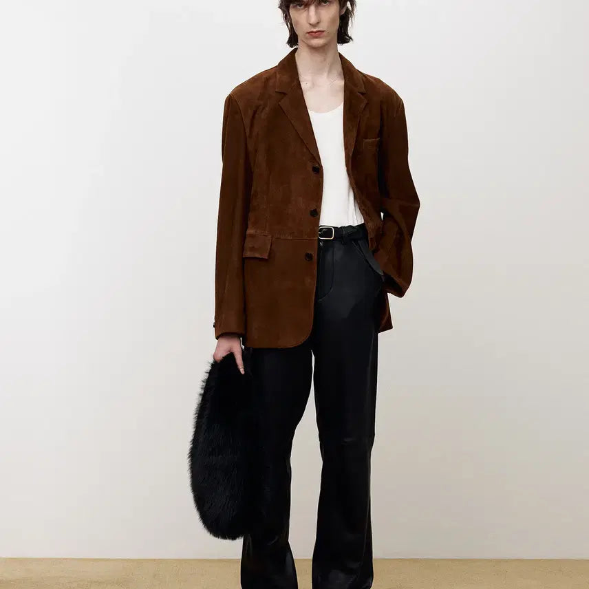 [BUNJANG] Tonywack Suede Blazer New Product / [네고 가능] 토니웩 스웨이드 블레이저 새상품