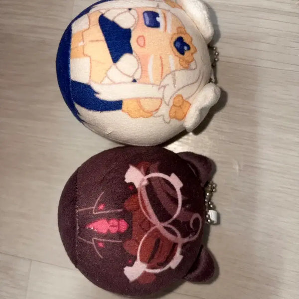 [BUNJANG] Cookie Run Kingdom Dangling Plush - Madeleine & Espresso / 쿠키런 킹덤 경단 인형 마들렌 에스프레소 마들에슾