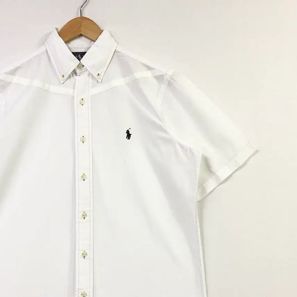 [BUNJANG] Polo Ralph Lauren White Solid Shirt / 100 폴로 화이트 셔츠
