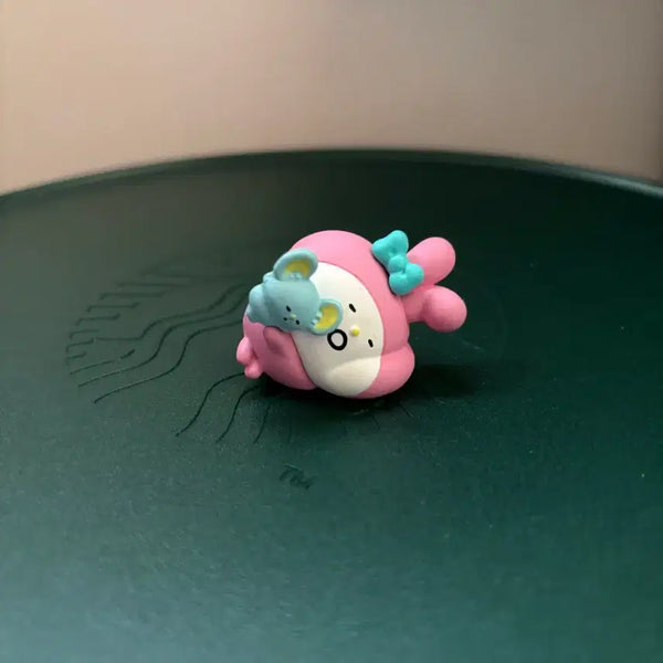 [BUNJANG] Nagano Sanrio Collaboration My Melody Figure with Chii-kawa & Nomi-guma / 나가노 산리오 콜라보 가챠 마이멜로디 피규어 농담곰 치이카와