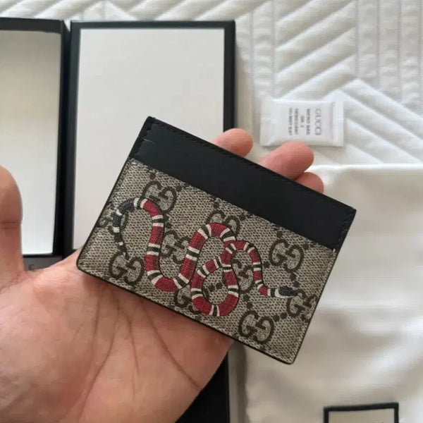 [BUNJANG] Gucci Snake Card Holder / 구찌 스네이크 카드지갑