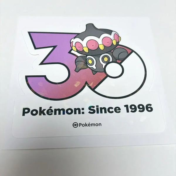 [BUNJANG] Pokemon 30th Anniversary Clay Doll Logo Sticker / 포켓몬스터 포켓몬 30주년 점토도리 로고 스티커
