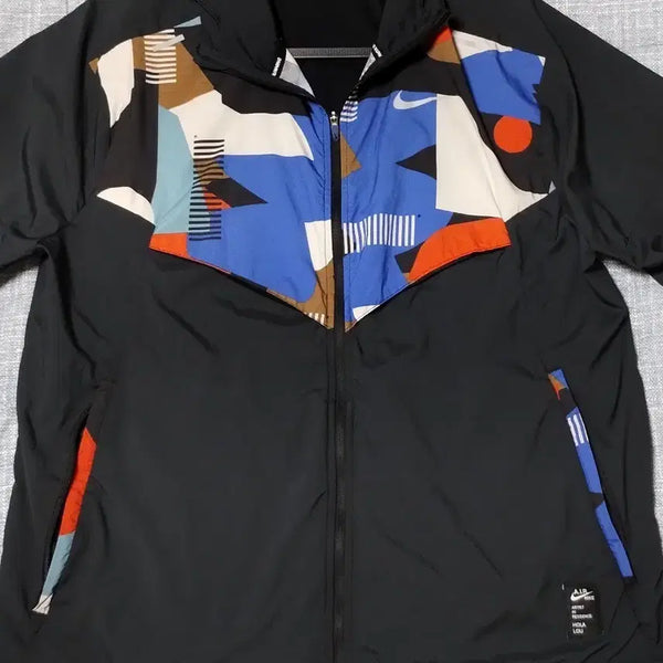[BUNJANG] Nike Multicolor Pattern Windbreaker Jacket - Size L / (정품) 나이키 바람막이 L 사이즈 멀티컬러 패턴