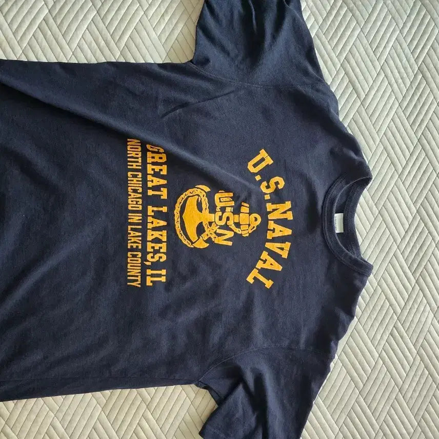 [BUNJANG] US Navy Great Lakes T-Shirt / US 네이비 그레이트 레이크스 반팔 티셔츠
