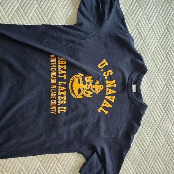[BUNJANG] US Navy Great Lakes T-Shirt / US 네이비 그레이트 레이크스 반팔 티셔츠