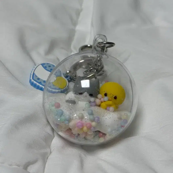 [BUNJANG] SHINee Taemin Tamari & Kkungi Ball Keychain / 샤이니 태민 탬아리&꿍이 볼키링 shinee taemim