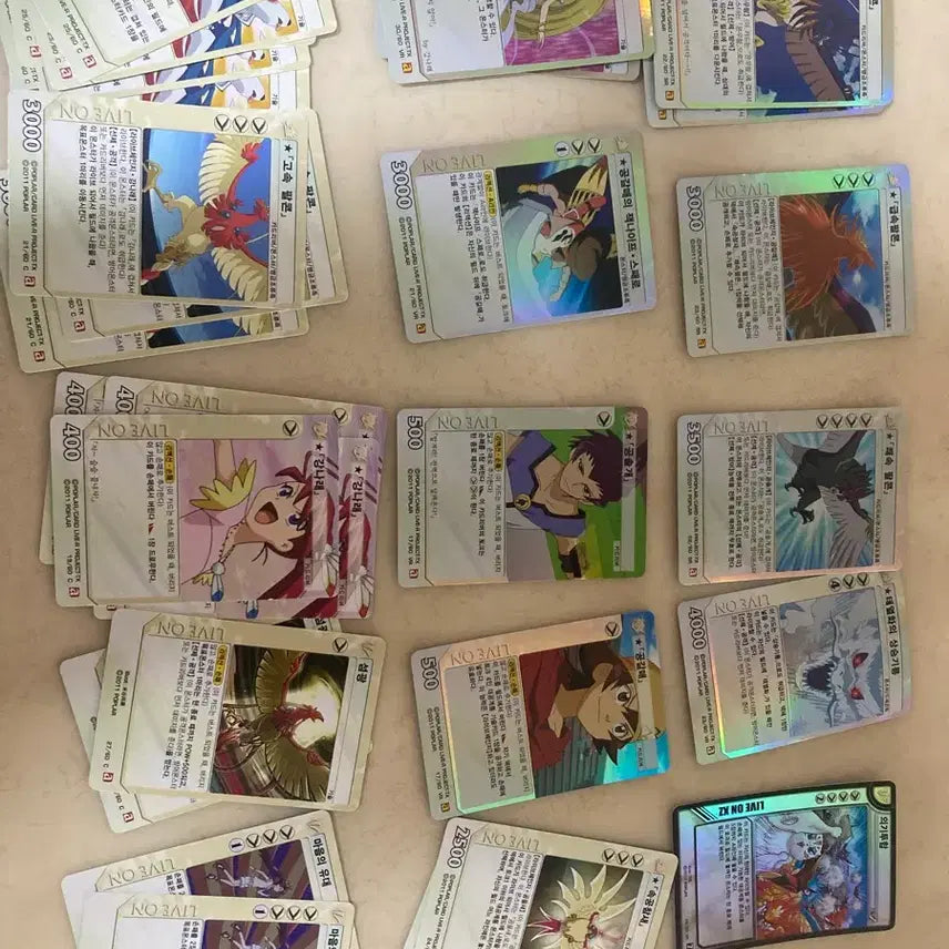 [BUNJANG] Live On Full Set Cards Bundle / 라이브온 대공계 카드 일괄 판매