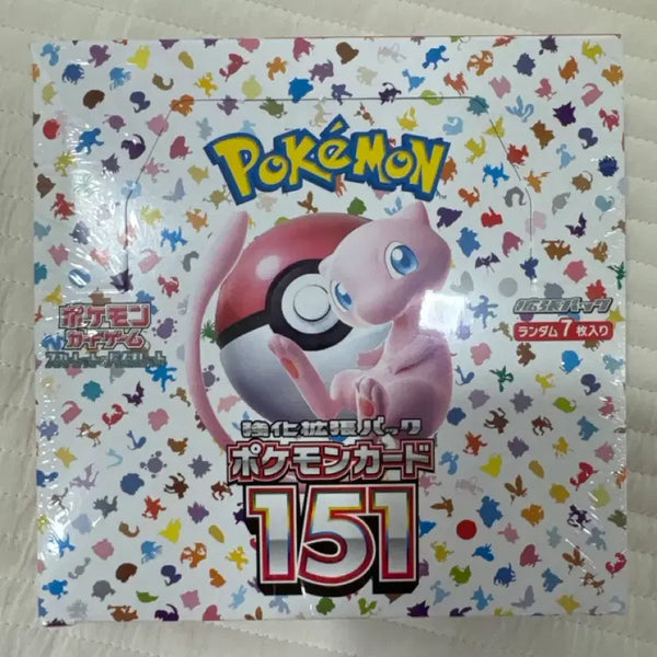 [BUNJANG] Pokemon 151 Japanese Edition Booster Box - Sealed / [예약판매] 포켓몬스터 151 일판 박스 슈링크o 미개봉