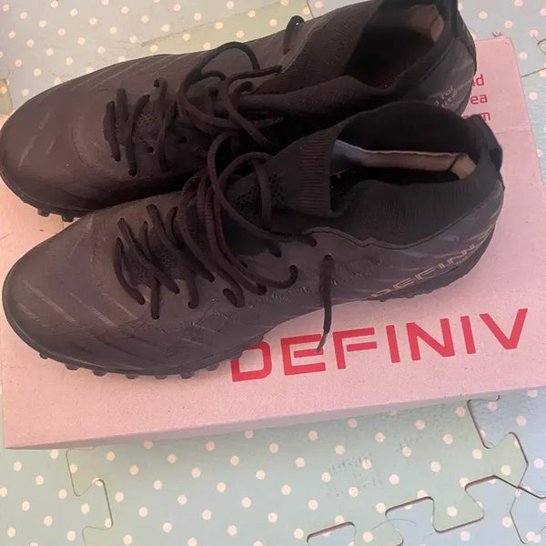 [BUNJANG] Definitive DD TFxAG Hybrid Football Boots 250mm Black / 데피니브 DD TFxAG 하이브리드 축구화 250mm 블랙