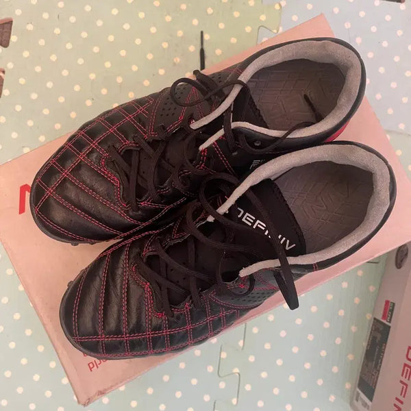 [BUNJANG] Definitive TFxAG Hybrid Football Boots 250mm Black/Red / 데피니브 TFxAG 하이브리드 축구화 250mm 블랙/레드