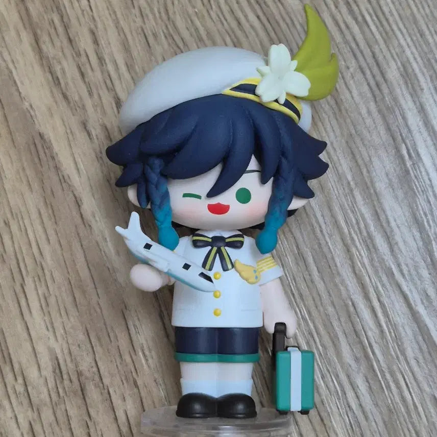 [BUNJANG] Genshin Impact Popmart Venti Figure with Character Card / 원신 팝마트 벤티 피규어, 캐릭터 카드
