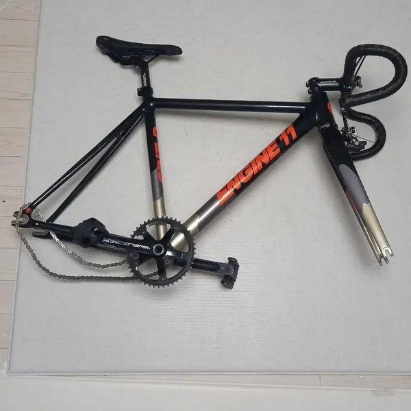 [BUNJANG] Engine11 Crit D Black Orange Bicycle / 엔진11 크릿디 블랙오렌지 (캔디블루 인디고블루 디럭스 네온차콜 블루스킨)