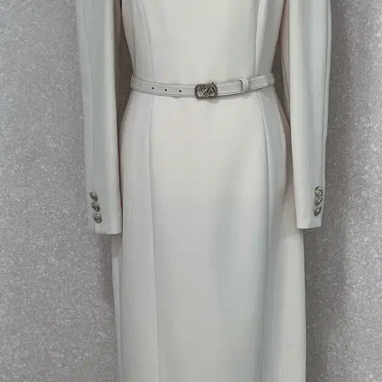 [BUNJANG] MICHAA Belted Square Neck Dress Ivory / (새상품)미샤 벨트 원피스 판매합니다